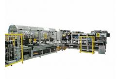 China High Speed Auto Radiator Fin Machine 280 M/Min Patent Lubrication System supplier