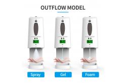 China LCD 1300ml Forehead Thermometer Hand Sanitizer Refillable supplier