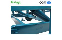 China Hydraulic Mobile Dock Ramp With Outriggers , Container Forklift Loading Ramp supplier