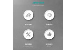 China Semi Circular Metal Glass Clips Durable Fixing For 6mm Thickness Glass supplier
