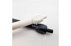 China High Quality Rotating Answer Pen Plastic Click Erasable Neutral Pen supplier