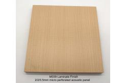 China Natural Oak Veneer Microperf Micro Perforated Acoustic Panel Customized supplier