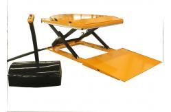 China Automatic Low Profile Stretch Wrap Turntable Machines Stretch Wrapping Equipment 1000kg supplier