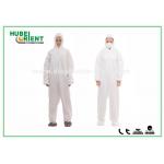 SMS Protective Disposable Waterproof Coverall With Hood And Shoe Cover for sale