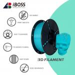 Factory Wholesale Toughness PLA+ Cyan Fimalent 3D Printer Filament  1.75mm
