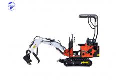 China 0.8ton New Mini Excavator Small Crawler Digger For Homeland Garden supplier