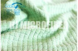 China MIcrofiber Weft Knitted Hand Towel home use kitchen stripe cleaning towel super soft supplier