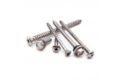 China SS304 Self Tapping Drilling Screws 150mm Length Carburized Layer supplier