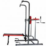 Pull Up Indoor Horizontal Bar With Sit Up Bench Multifunctional for sale