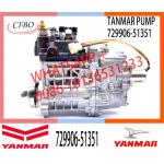Neutral Diesel Engine For YANMAR X5 Fuel Injection Pump 729906-51351 for sale