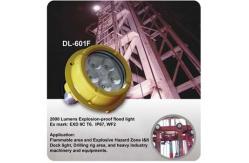 China 120° Yellow IP67 LED Explosion Proof Light Aluminum Alloy For Marine Lighting supplier
