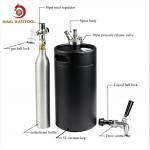 Insulated Ball Lock Mini Keg Tap System With Sodasteam Bottle