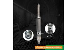 China Waterproof Dual Borehole Inspection Camera 73mm Diameter Side Camera 360degree Rotate supplier