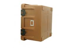 China 110L Insulated Food Transport Containers For Loading Lunch Box With Wheels supplier