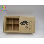PVC / Kraft Custom Printed Paper Boxes , Gift Box Packaging With Transparent Window