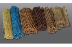China Customization Chain Link Curtain Metal Decorative Mesh For Fireplace supplier