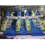 Disney Cartoons Commercial Inflatable Water Slides Fun Castle Mickey Painting High Standard slide for sale