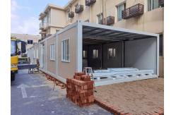 China Insulated Steel Prefab Folding Container House Collapsible Container Homes supplier