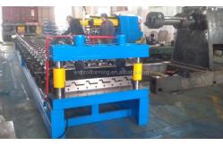 China Metal Panel Roof Sheet Roll Forming Machine 440v 50Hz 3PH supplier