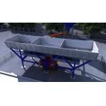 Automatic Concrete Dosing Machine 12.7KW Artificial Stone Production Line