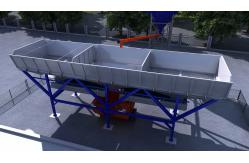 China Automatic Concrete Dosing Machine 12.7KW Artificial Stone Production Line supplier