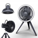 Outdoor Night Light Tripod Portable Camping Fan Multifunctional With LED Light for sale