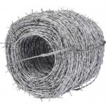 Enclosures Plain High Quality Electro Galvanized Cross Razor Barbed Wire Mesh Iron Steel Fencing Protective Construction for sale