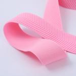 Customizable 3.5cm Polyester Herringbone Elastic Webbing For Garment Production