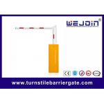 Boom Barrier Gate for Parking Systems With Loop Detector Options and Yellow Color Cabinet for sale