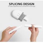 Removable Handle Toilet Brush And Holder Set TPR For Bathroom Mounted