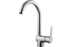 China 35mm Cartridge Kitchen Wash Basin Tap With 360 Degree Pivoting Spout supplier