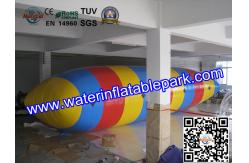 China Screaming Exciting Water Blob Jump Pool Toys  Yellow 11m x 2.5m supplier