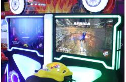 China Motor racing game arcade game machine video game machine supplier