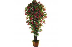 China 2.5m Landscape Real Touch Artificial Flowers Green Azalea Tree supplier