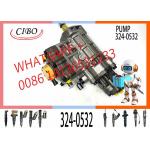 China new manufacture Common Rail Diesel Fuel Injection Pump 324-0532 3240532 10R7659 For  E320D C6.4 Excavator for sale
