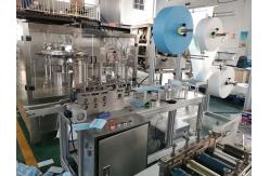 China Semi - Automatic Non Woven Face Mask Making Machine Easy Operate supplier