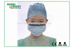 China Disposable Non Woven Face Mask With Anti Fog Visor supplier