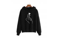 China Custom Printing Design Fleece Women Hoodie Unisex Casual Autumn supplier