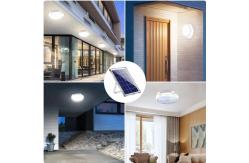 China Mosquito Proof LED Solar Ceiling Light With 12W Power And 60 LED Chips supplier
