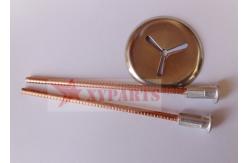 China 3mmx65mm CD Weld Bimetallic Insulation Pins With Aluminunm Base supplier
