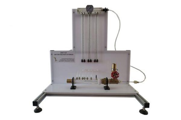 Unit For The Study Of Porous Fluid Mechanics Lab Equipment Hydraulic
