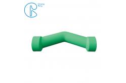China Nontoxic Plastic Ppr Bridge Bend Pipe Bend Various Length For Water Supply supplier