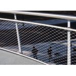 Customized Safety Protection Ss Cable Mesh 2.5mm Weather Resistance for sale