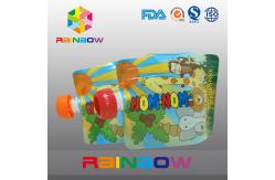 China Stand Up Reusable Baby Food Spout Pouch Packaging with Zipper On The Top supplier