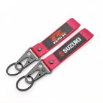 Suzuki GSX Motoculture Gift - Durable Red Nylon & Secure Dual Carabiner System​ for sale