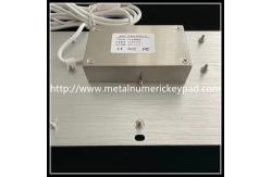 China 68 Key Stainless Steel Embedded Numeric Keypad USB Interface With FN Function supplier