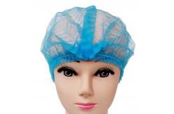 China PP Non Woven Disposable Head Cap Bouffant Strip Clip Cover Dust Proof supplier