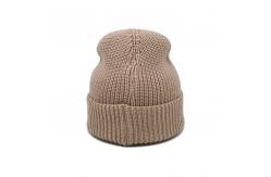 China OEM Acrylic Polyester Knit Beanie Hats 58CM Circumference supplier