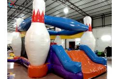 China Factory Makes Bowling Themed Indoor Outdoor Custom Bouncy Castle Jumps supplier