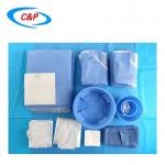 Medical Supplies Disposable Angiography Pack with Reinforced Surgical Gown for sale